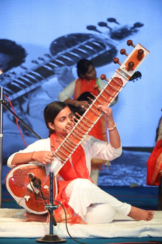 Sitar Stage Performance